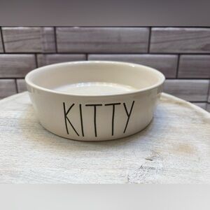 Rae Dunn 🐈 🐾 “KITTY“Pet Bowl for Cat& SM Dog New